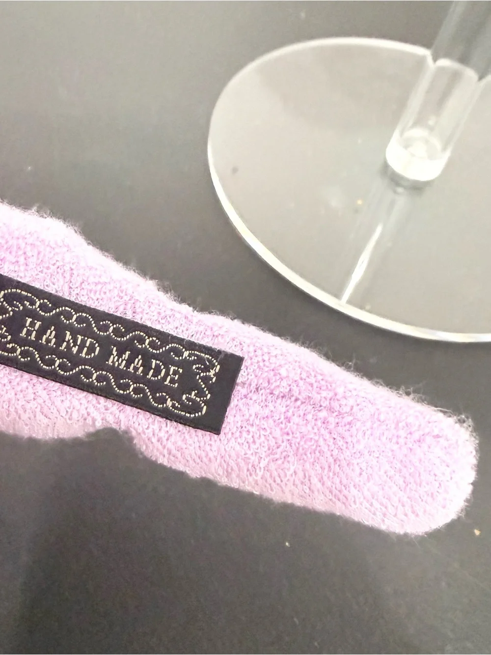Hand Made Lavender Bubble Spa Headband Puffy Skincare Hair Band